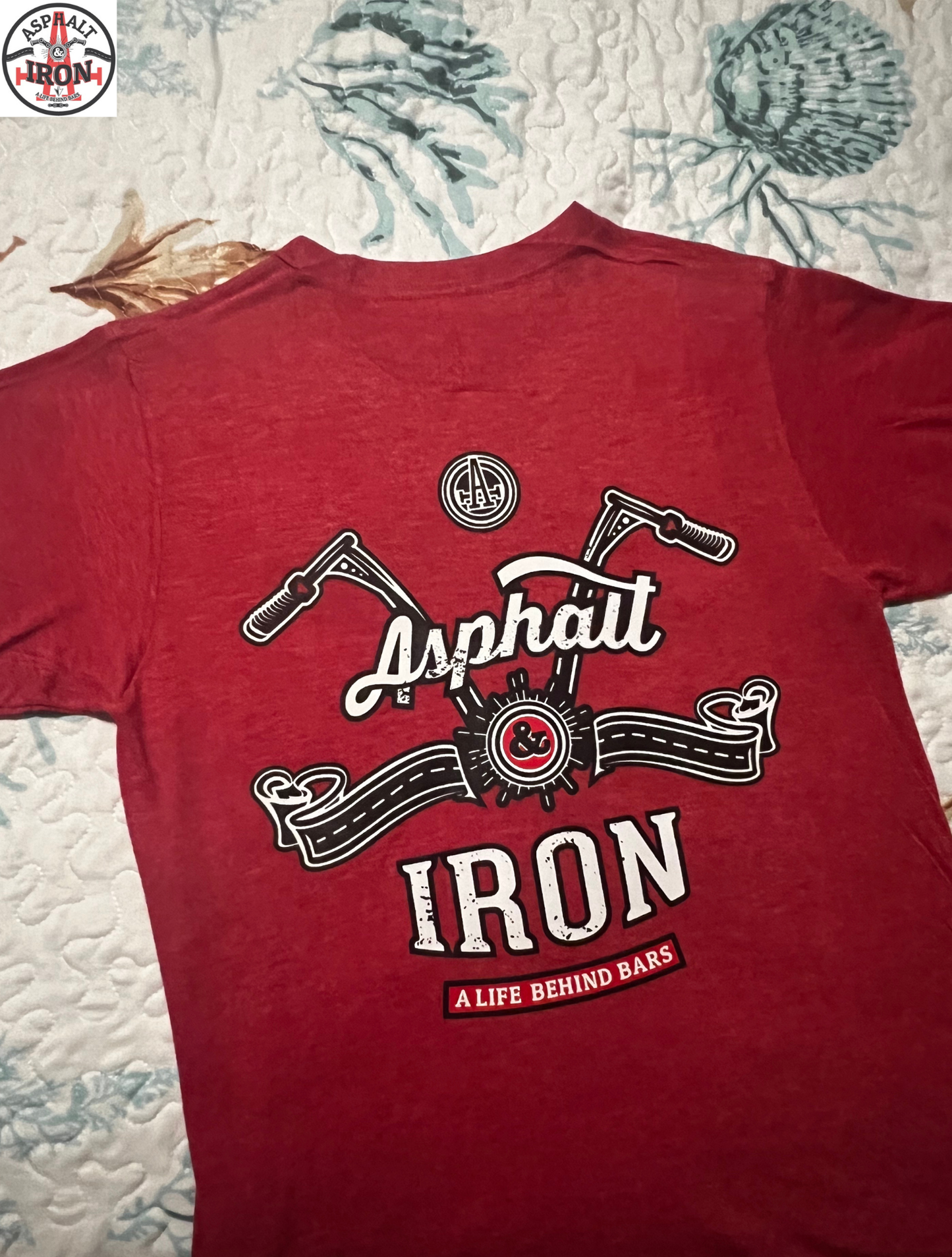 Asphalt & Iron - Men's T-shirt Heather Red