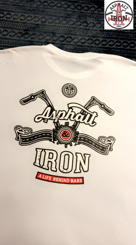 Asphalt & Iron - Men's T-shirt White