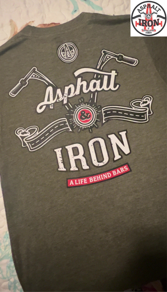 Aspahlt & Iron - Men's T-shirt Heather Green