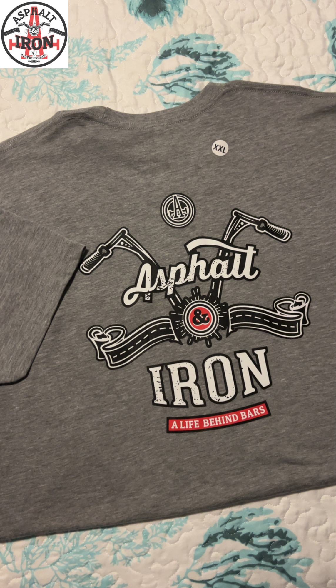 Aspahlt & Iron - Men's T-shirt Grey