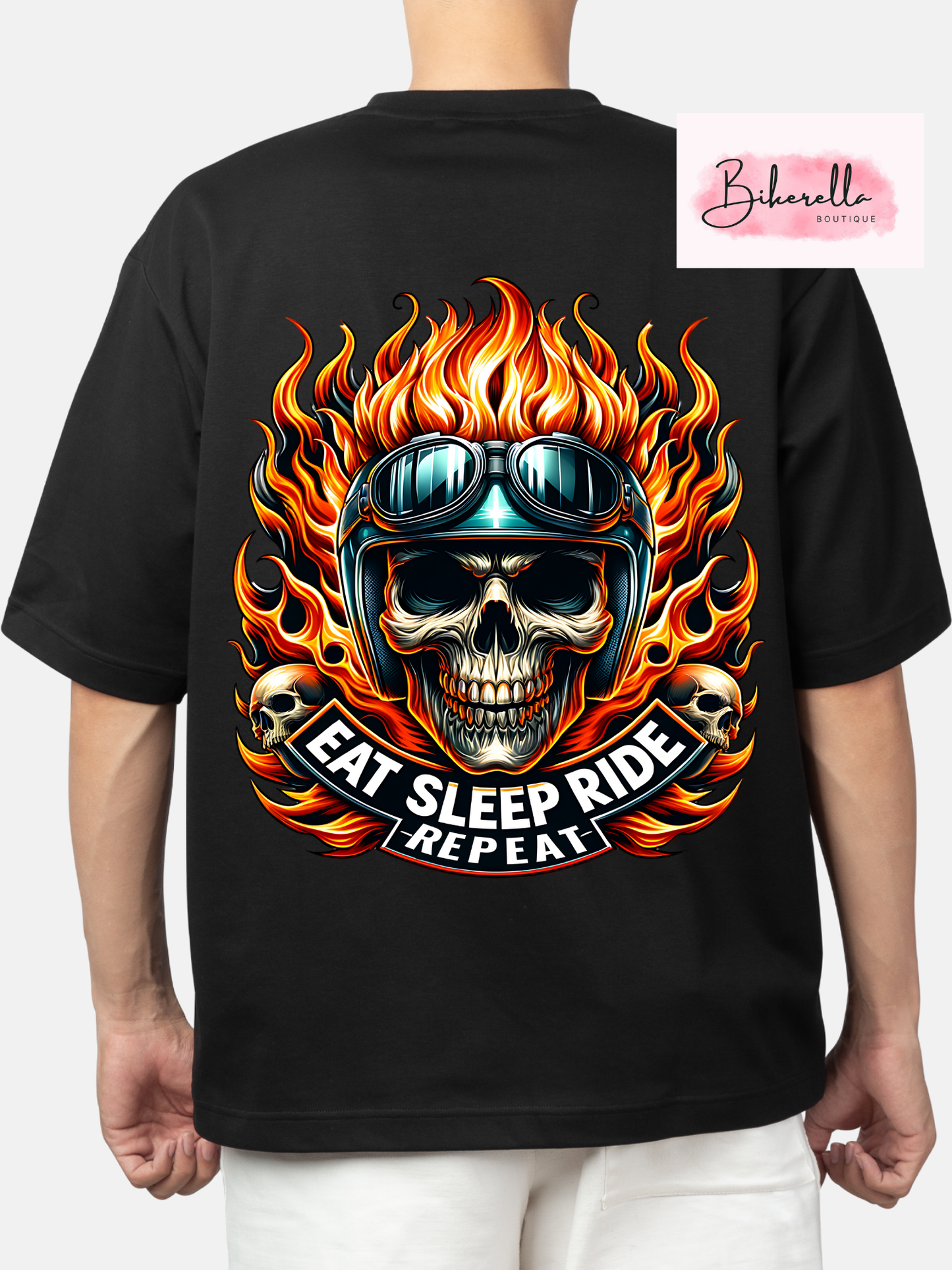 Eat Sleep Ride Repeat Men's T-shirt