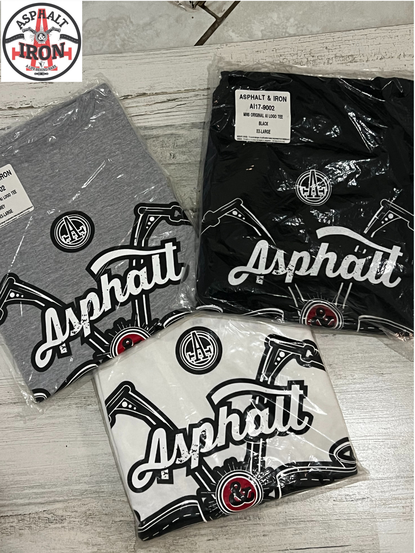 Asphalt & Iron Men's T-Shirt Original Logo