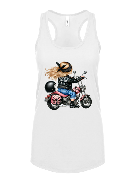 Boujee Biker Babe Tank Top