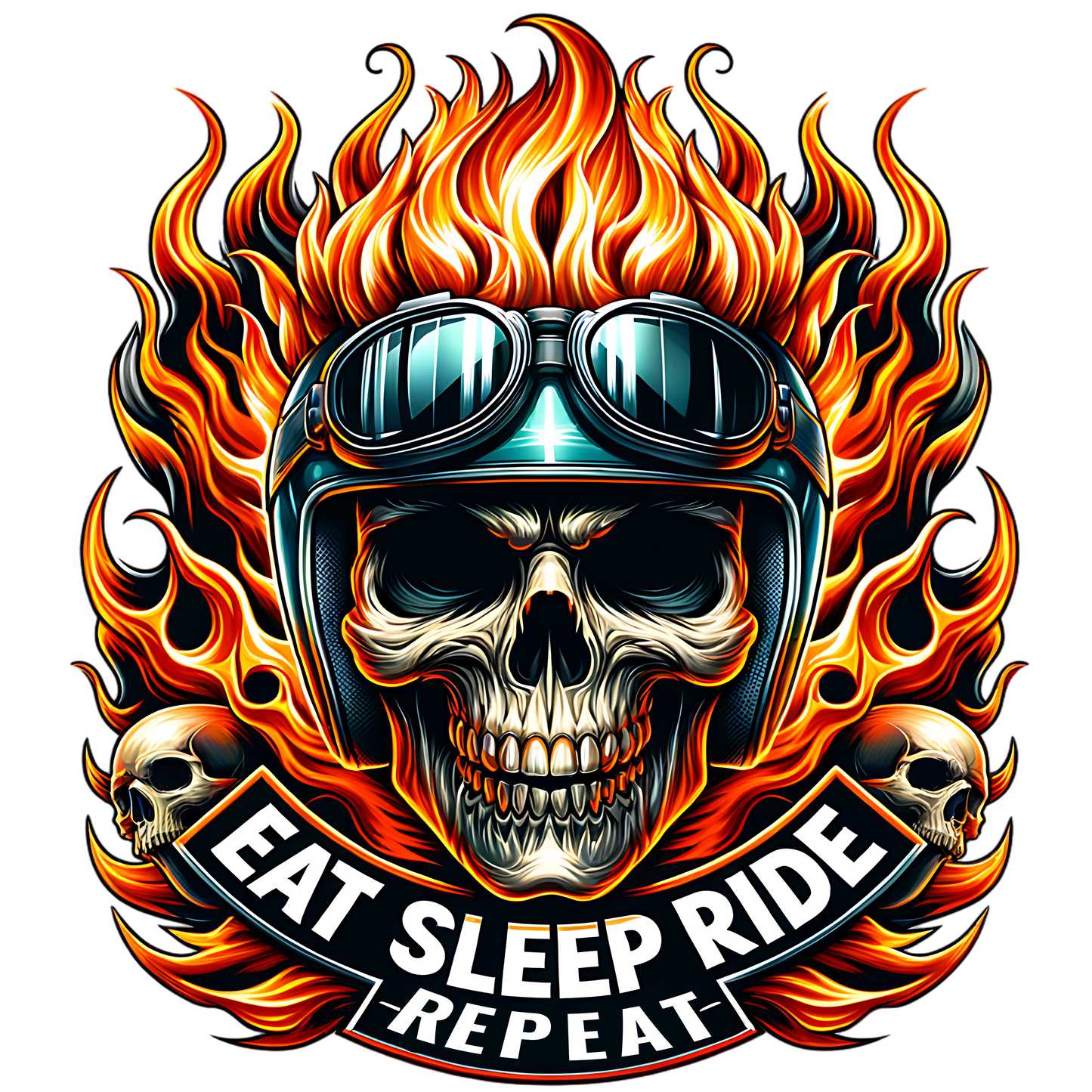 Eat Sleep Ride Repeat Men's T-shirt