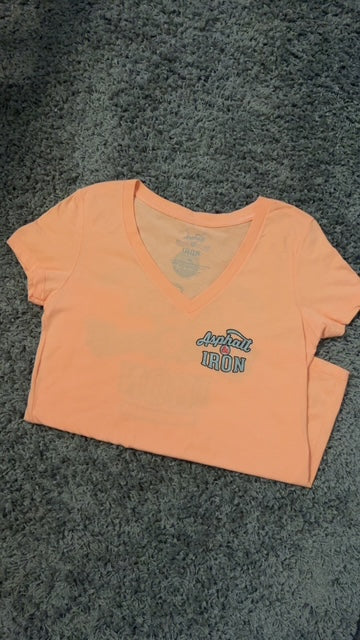Asphalt & Iron - Women's T-shirt Orange