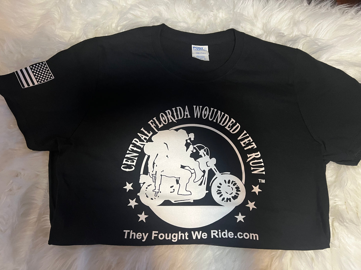 Black Unisex CFWVR  EventT-shirt